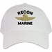 USMC Recon Marine with Parachute Wing Custom Embroidered Cap