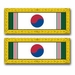 USMC Republic Of Korea Presidential Unit Citation Ribbon Decal
