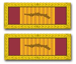 USMC Republic Of Vietnam Gallantry Cross Unit Citation Ribbon Decal