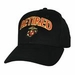 USMC Retired w/Red Eagle Globe and Achor Black Cap