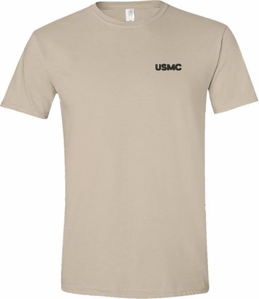 USMC Sand Soft Style T-Shirt X-Large