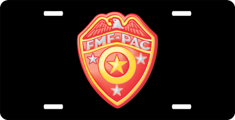 USMC Supply Service FMF- Pac License Plate
