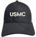 USMC Text Only Mesh-Back Ponytail Cap
