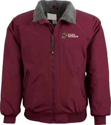 USMC Veteran Maroon 3-Season Jacket X-Large