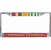 USMC Vietnam Veteran 3-Ribbon Stack License Plate Frame