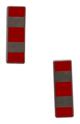 U.S.M.C. Warrant Officer 2 WO2 Subdued Metal Collar Rank Insignia (Pair)