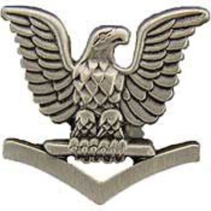 USN 3rd Class Crow Pin