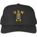 USN E-9 Master Chief Petty Officer with Anchor Custom Embroidered Cap