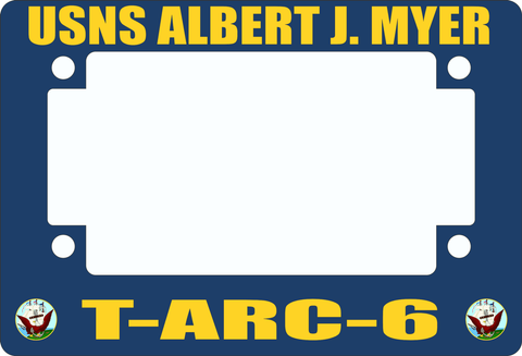 USNS Albert J. Myer T-ARC-6 Motorcycle Frame