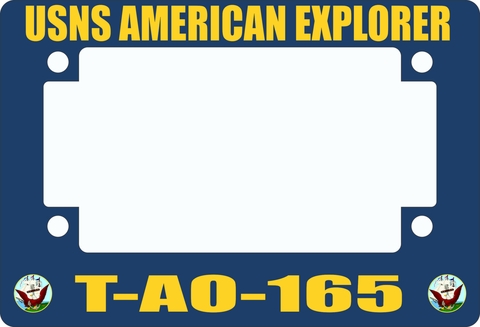 USNS American Explorer T-AO-165 Motorcycle Frame