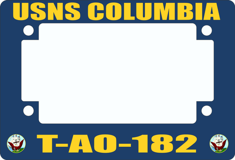 USNS Columbia T-AO-182 Motorcycle Frame