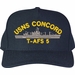 USNS Concord T-AFS 5 Ship Custom Embroidered Cap