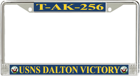 USNS Dalton Victory T-AK-256 License Plate Frame