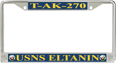 USNS Eltanin T-AK-270 License Plate Frame