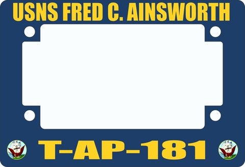 USNS Fred C. Ainsworth T-AP-181 Motorcycle Frame