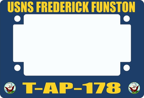 USNS Frederick Funston T-AP-178 Motorcycle Frame