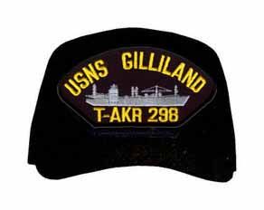 USNS Gilliland T-AKR-298 Ships Ball Cap