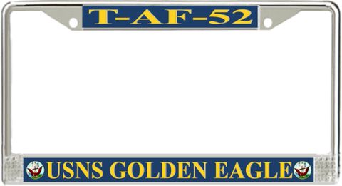 USNS Golden Eagle T-AF-52 License Plate Frame