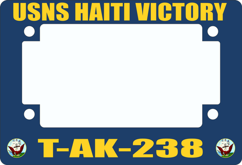 USNS Haiti Victory T-AK-238 Motorcycle Frame