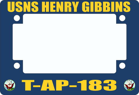 USNS Henry Gibbins T-AP-183 Motorcycle Frame