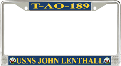 USNS John Lenthall T-AO-189 License Plate Frame