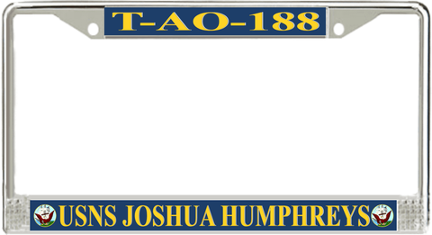 USNS Joshua Humphreys T-AO-188 License Plate Frame