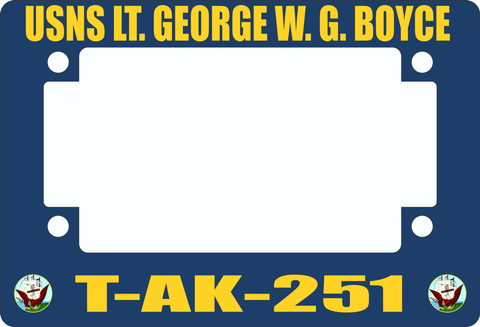 USNS Lt. George W. G. Boyce T-AK-251 Motorcycle Frame