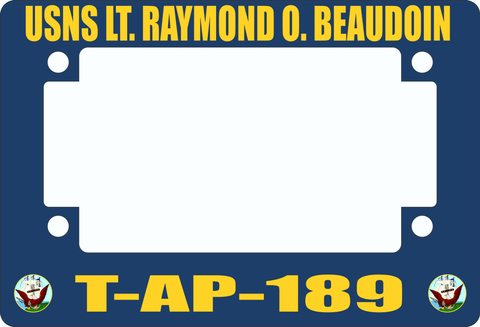 USNS Lt. Raymond O. Beaudoin T-AP-189 Motorcycle Frame