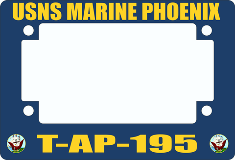 USNS Marine Phoenix T-AP-195 Motorcycle Frame