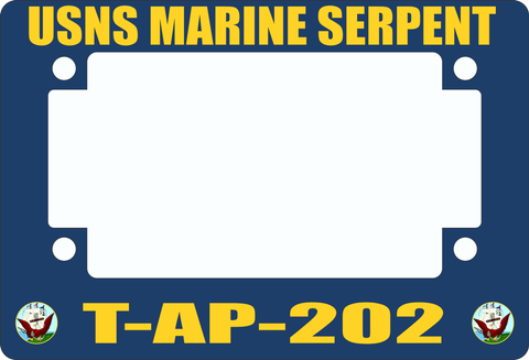 USNS Marine Serpent T-AP-202 Motorcycle Frame
