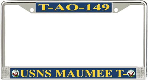 USNS Maumee T- T-AO-149 License Plate Frame