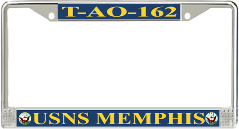 USNS Memphis T-AO-162 License Plate Frame