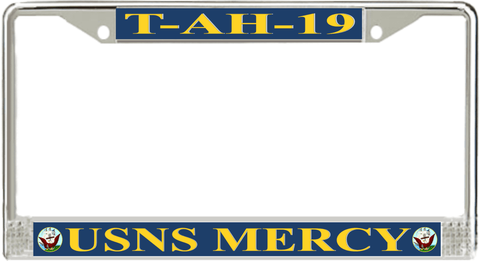 USNS Mercy T-AH-19 License Plate Frame
