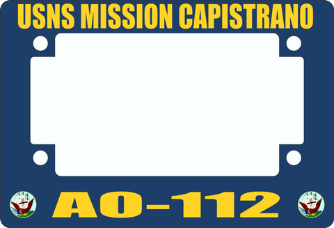 USNS Mission Capistrano AO-112 Motorcycle Frame