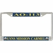 USNS Mission Carmel AO-113 License Plate Frame