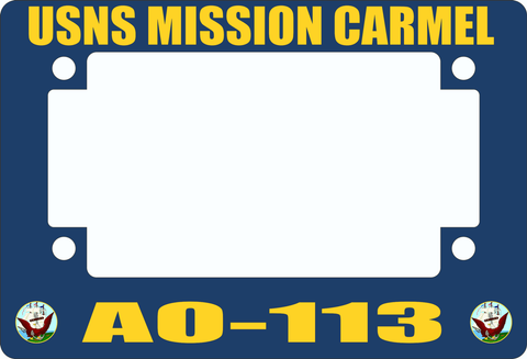USNS Mission Carmel AO-113 Motorcycle Frame