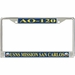 USNS Mission San Carlos AO-120 License Plate Frame