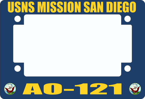 USNS Mission San Diego AO-121 Motorcycle Frame