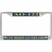 USNS Mission San Fernando AO-122 License Plate Frame