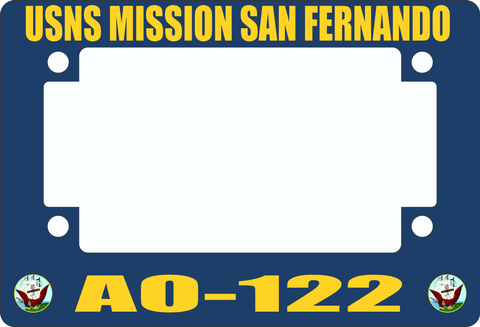 USNS Mission San Fernando AO-122 Motorcycle Frame