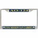 USNS Mission San Gabriel AO-124 License Plate Frame