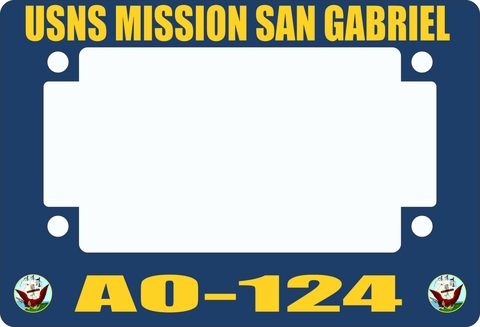 USNS Mission San Gabriel AO-124 Motorcycle Frame