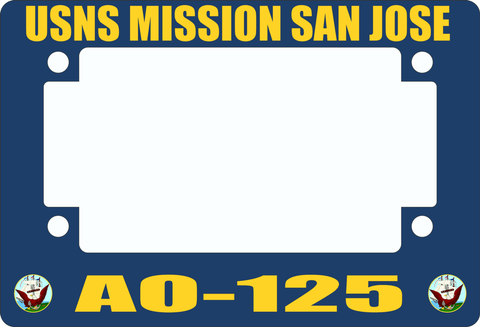 USNS Mission San Jose AO-125 Motorcycle Frame