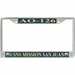 USNS Mission San Juan AO-126 License Plate Frame