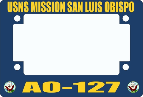 USNS Mission San Luis Obispo AO-127 Motorcycle Frame