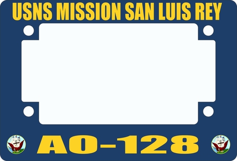 USNS Mission San Luis Rey AO-128 Motorcycle Frame