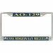 USNS Mission San Miguel AO-129 License Plate Frame