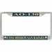 USNS Mission San Rafael AO-130 License Plate Frame