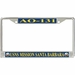 USNS Mission Santa Barbara AO-131 License Plate Frame