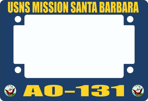 USNS Mission Santa Barbara AO-131 Motorcycle Frame